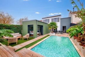 Haven of peace near the beach with heated pool